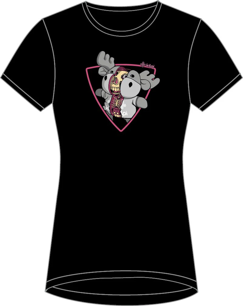 Dames katoenen t-shirt Kilpi ALBION-W