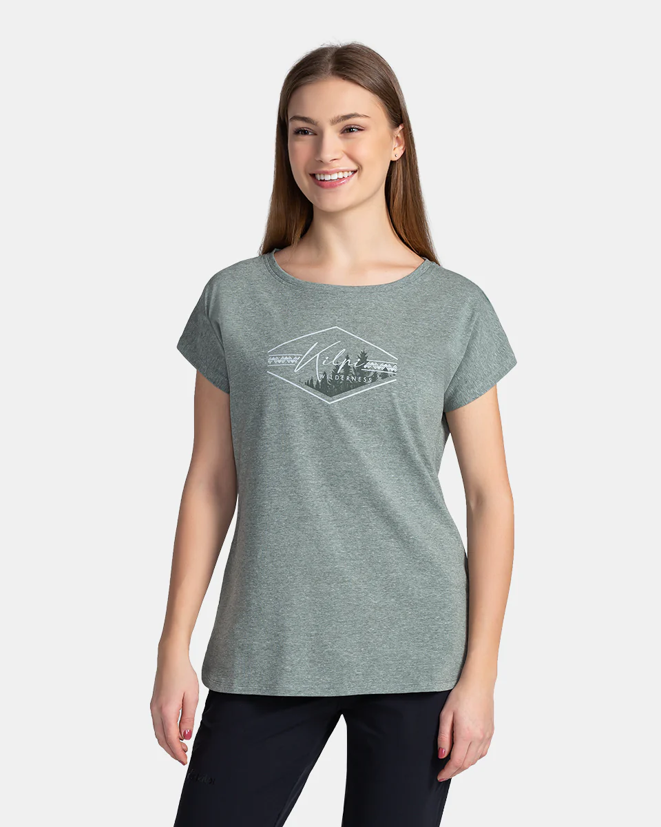 Dames katoenen t-shirt Kilpi NELLIM-W