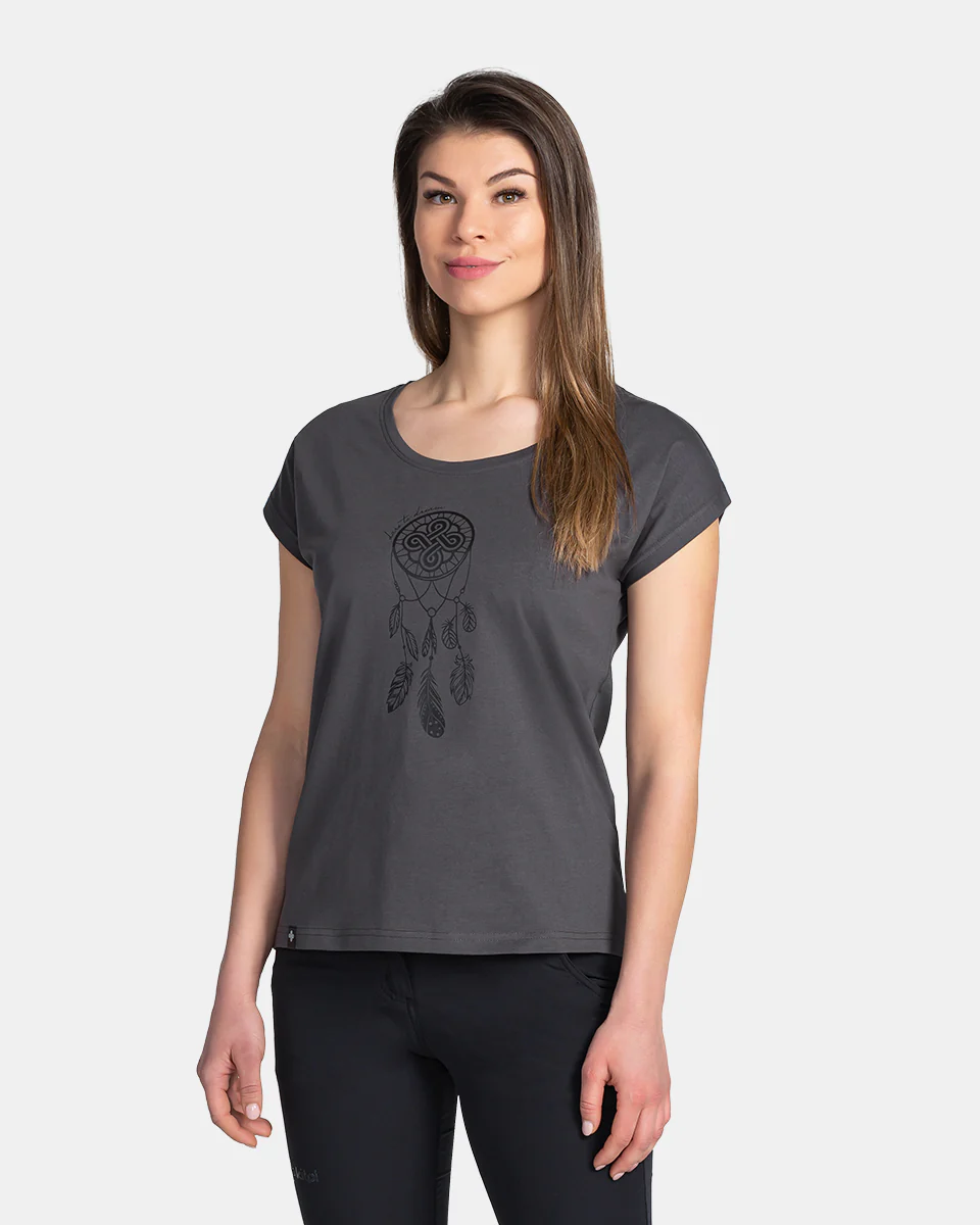 Dames katoenen t-shirt Kilpi ROANE-W