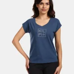 Dames katoenen T-shirt Kilpi ROANE-W