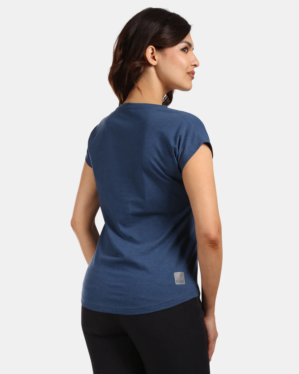 Dames katoenen T-shirt Kilpi ROANE-W - Afbeelding 3
