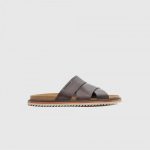 Slipper met vast voetbed 13523A 6811AM. Brown