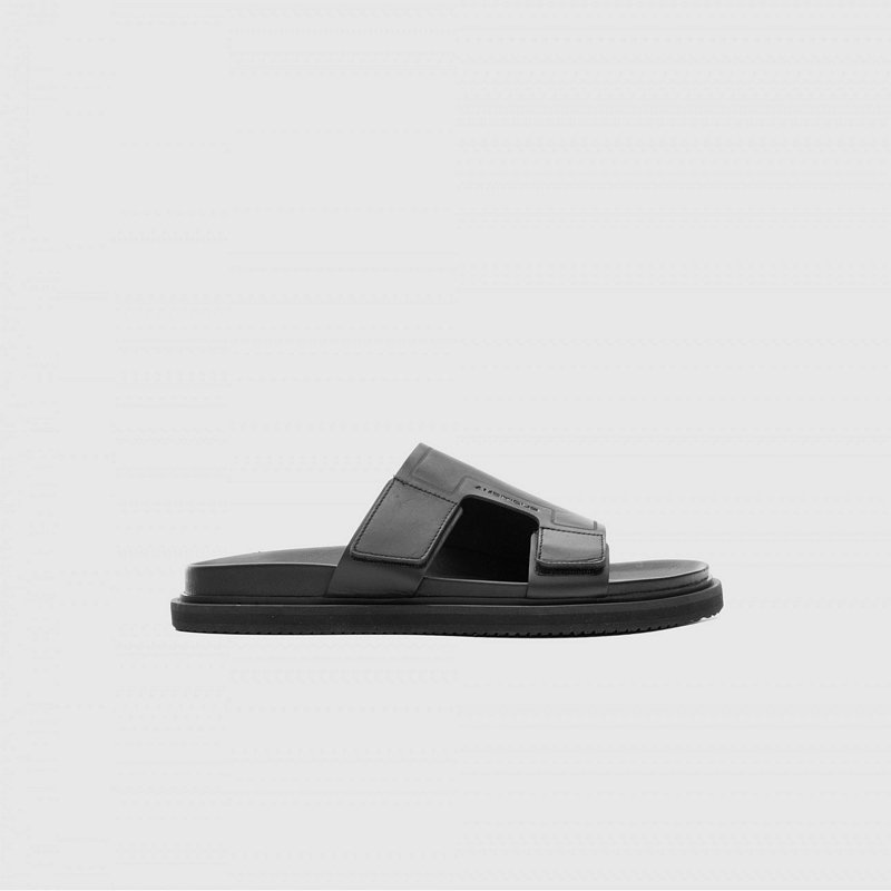 Slipper met vast voetbed 13856 6653AM Black