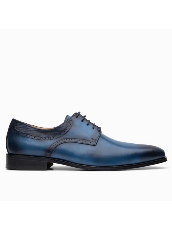 Paulo Bellini Bolzano 2121 SAF BLUE – Blauwe Leren Herenschoenen