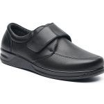 G Comfort D-121 S heren klittenbandschoenen zwart – extra wijdte K en stretch